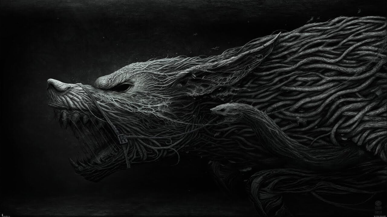 lobo fenrir simbolo