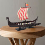 maqueta barco vikingo