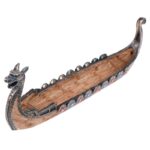 maqueta de drakkar