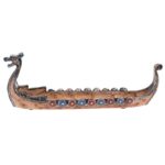 maqueta vikinga drakkar