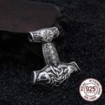 Mjolnir Colgante Plata