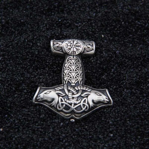 Mjolnir Collar Plata