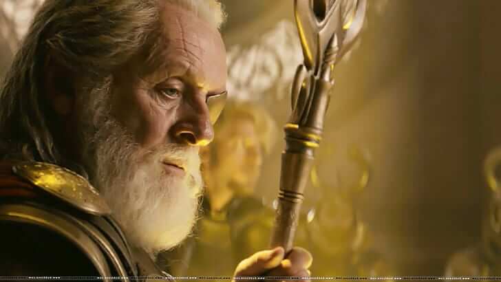 odin dios lanza