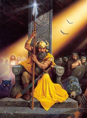 odin lobos mitologia