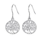 Pendiente Yggdrasil Plata