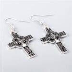 pendientes cruz