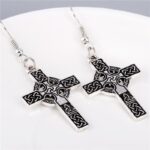 pendientes cruz celtica