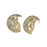 pendientes lobo luna