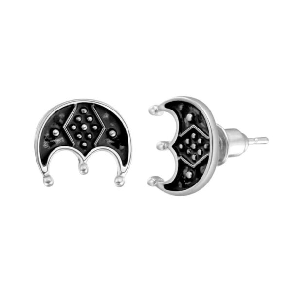 pendiente vikingo luna