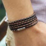 Pulsera de Cuero Trenzada VIkinga