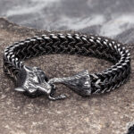 pulsera de lobo para hombre