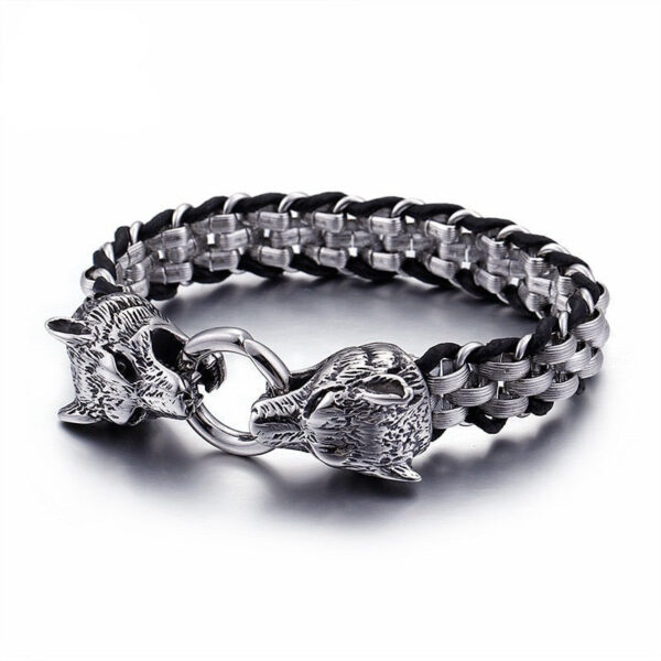 pulsera vikingo lobo