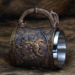 vaso vikingo odin