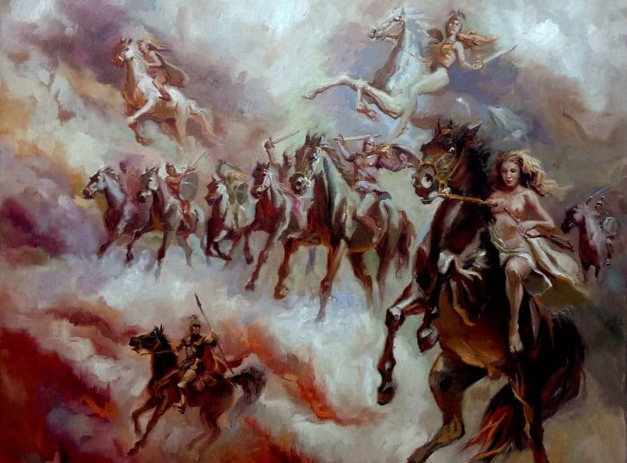 valkirias caballos