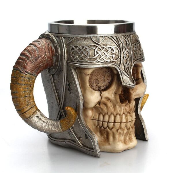 Taza Calavera Vikinga