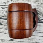 taza medieval madera